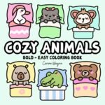 Resizable Cozy Animal PNG Files – 8.5x8.5 Inch Square Designs | Bobbie Goods