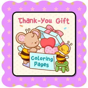 Gratitude Coloring Pages for Heartfelt Gifts – Bobbie Goods.