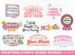 Vintage nurse appreciation SVG, editable EPS file, 300 DPI PNG for T-shirts