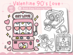 Nostalgic 90’s Coloring Pages – PNG + PDF Digital Download | 300 DPI