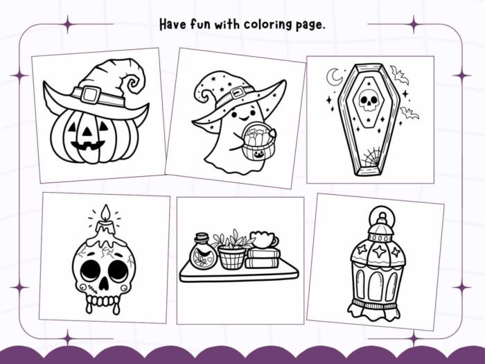 Bold & Easy Halloween Coloring Book – Stress-Free Fun for Adults & Kids