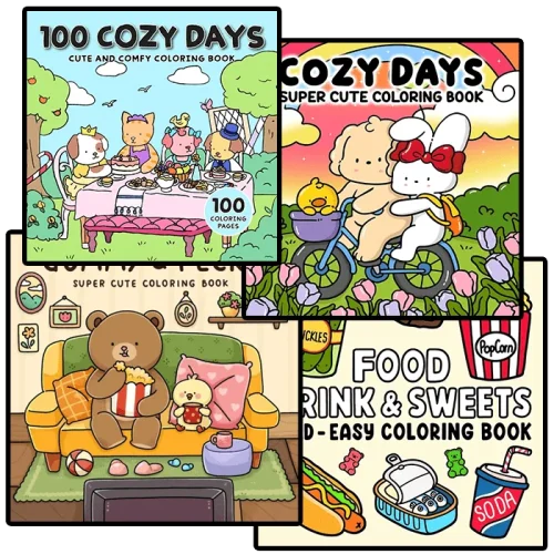 Coloring Books, Bobbie Goods, Pdf,